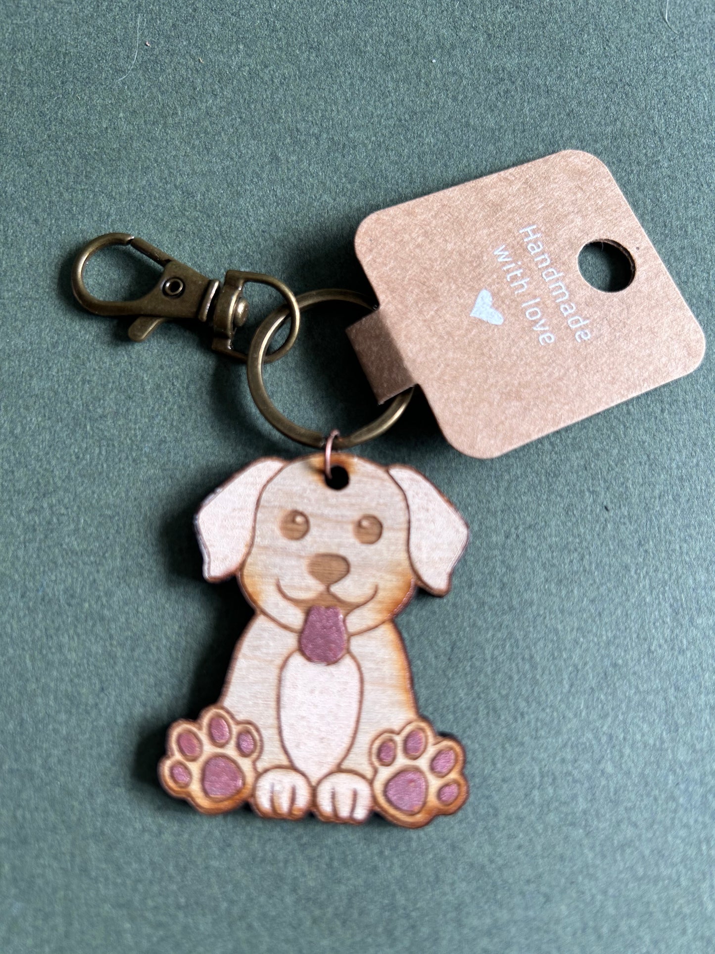 Laser cut animal keyrings