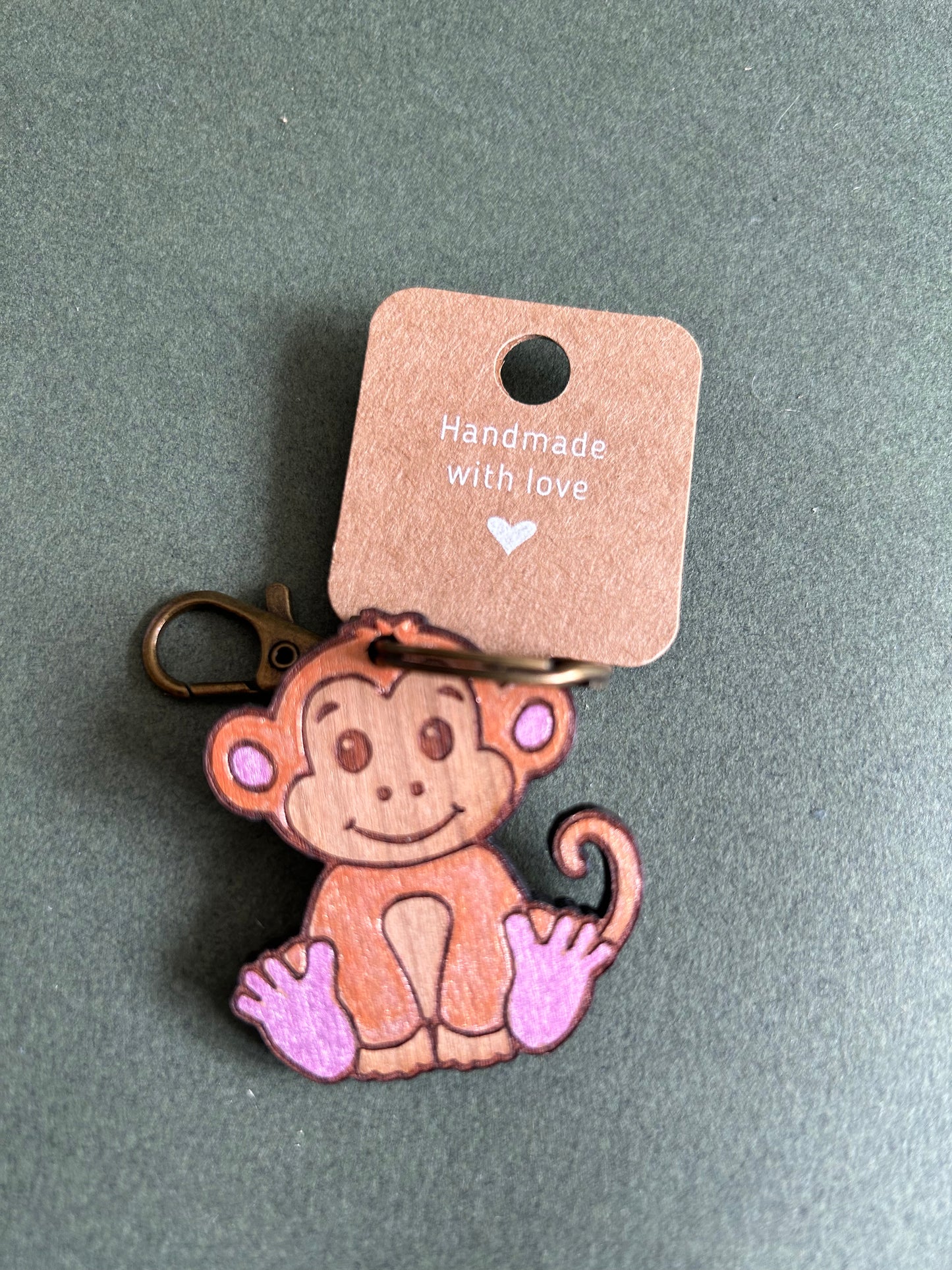 Laser cut animal keyrings