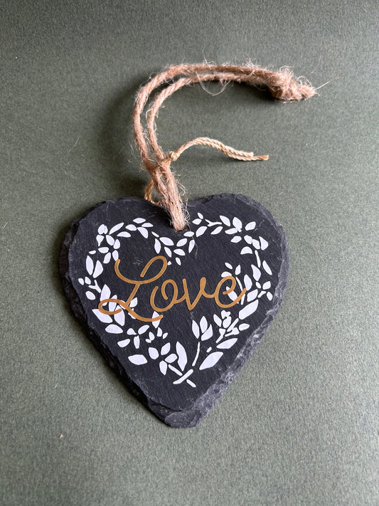 Slate heart small