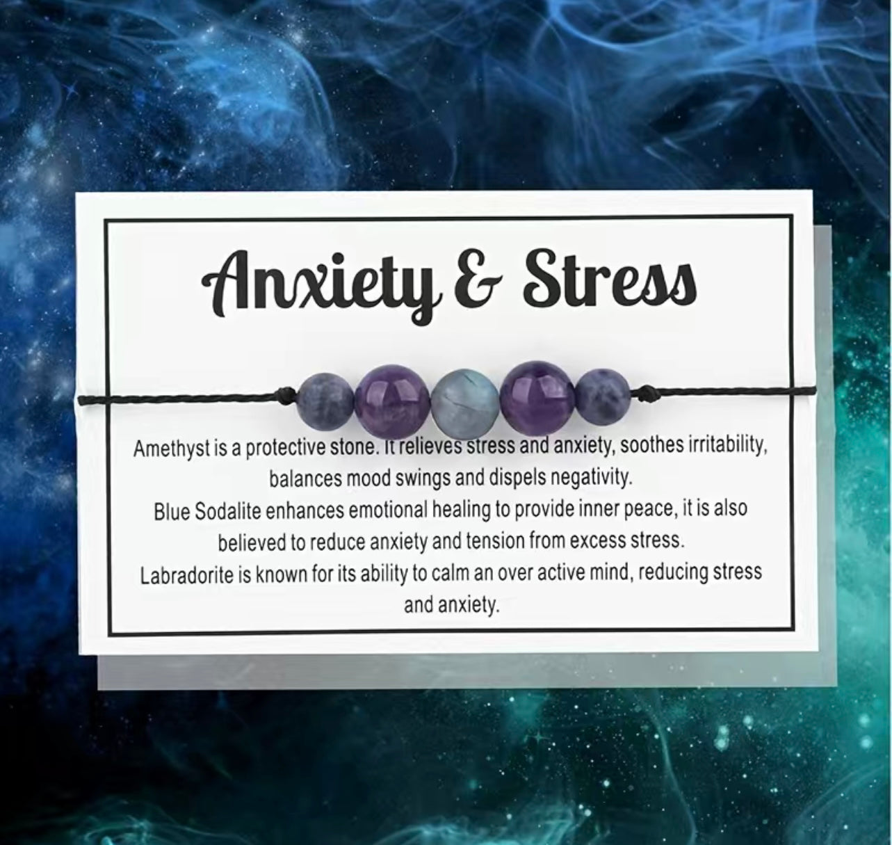 Bracelet: Anxiety & Stress