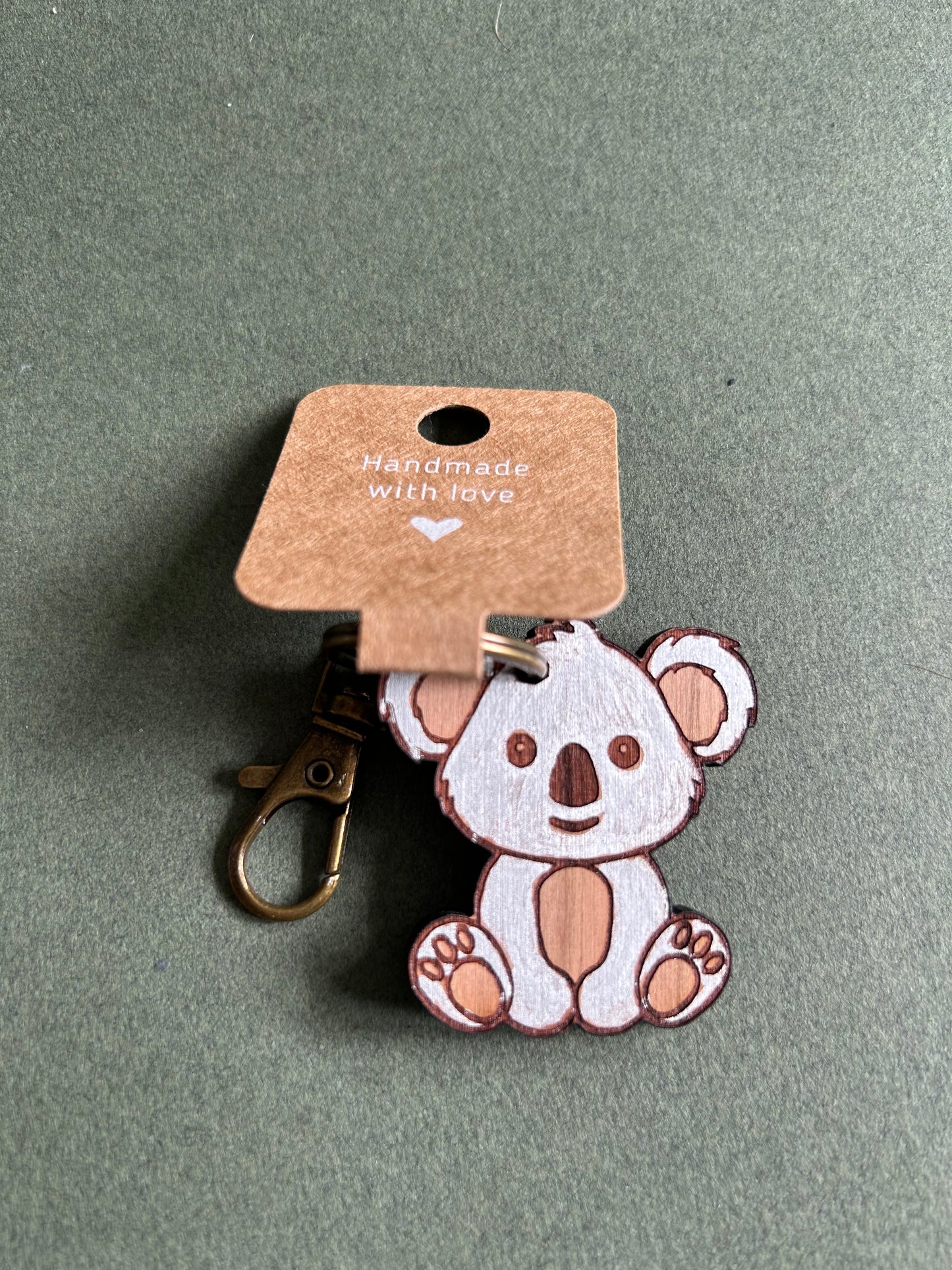 Laser cut animal keyrings