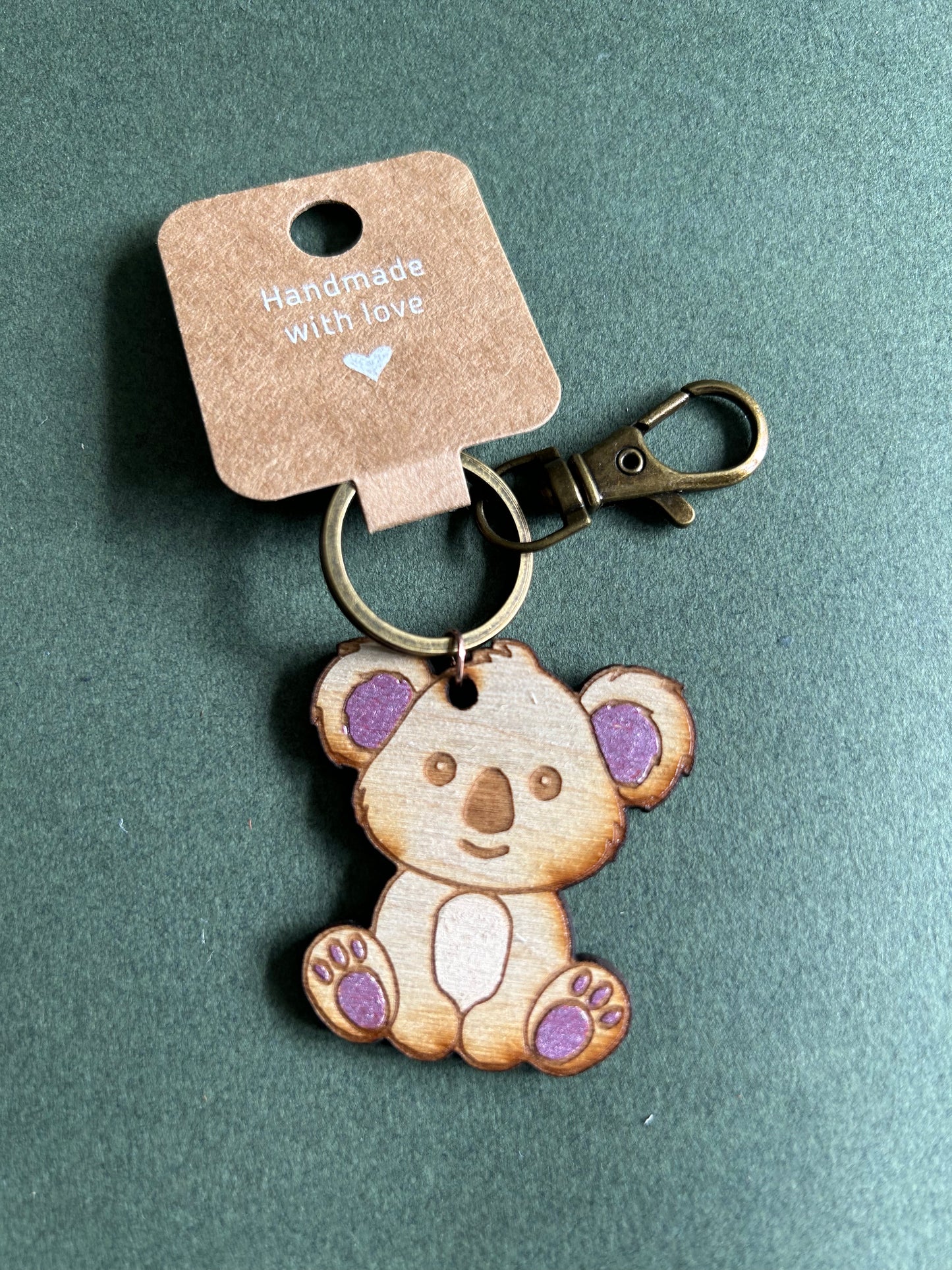 Laser cut animal keyrings