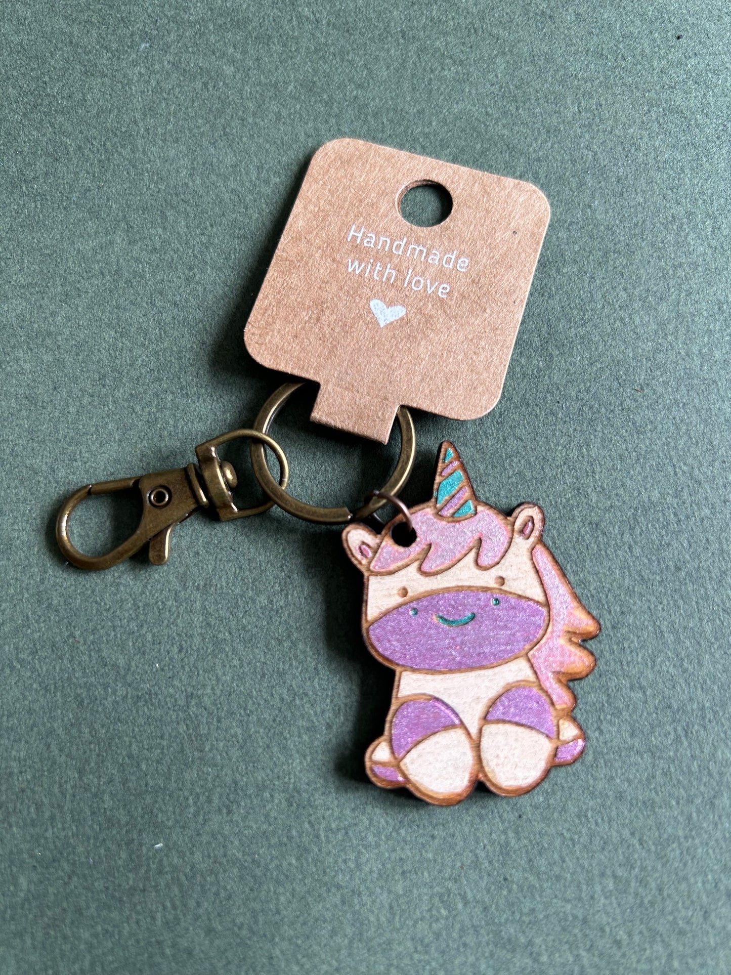 Laser cut animal keyrings