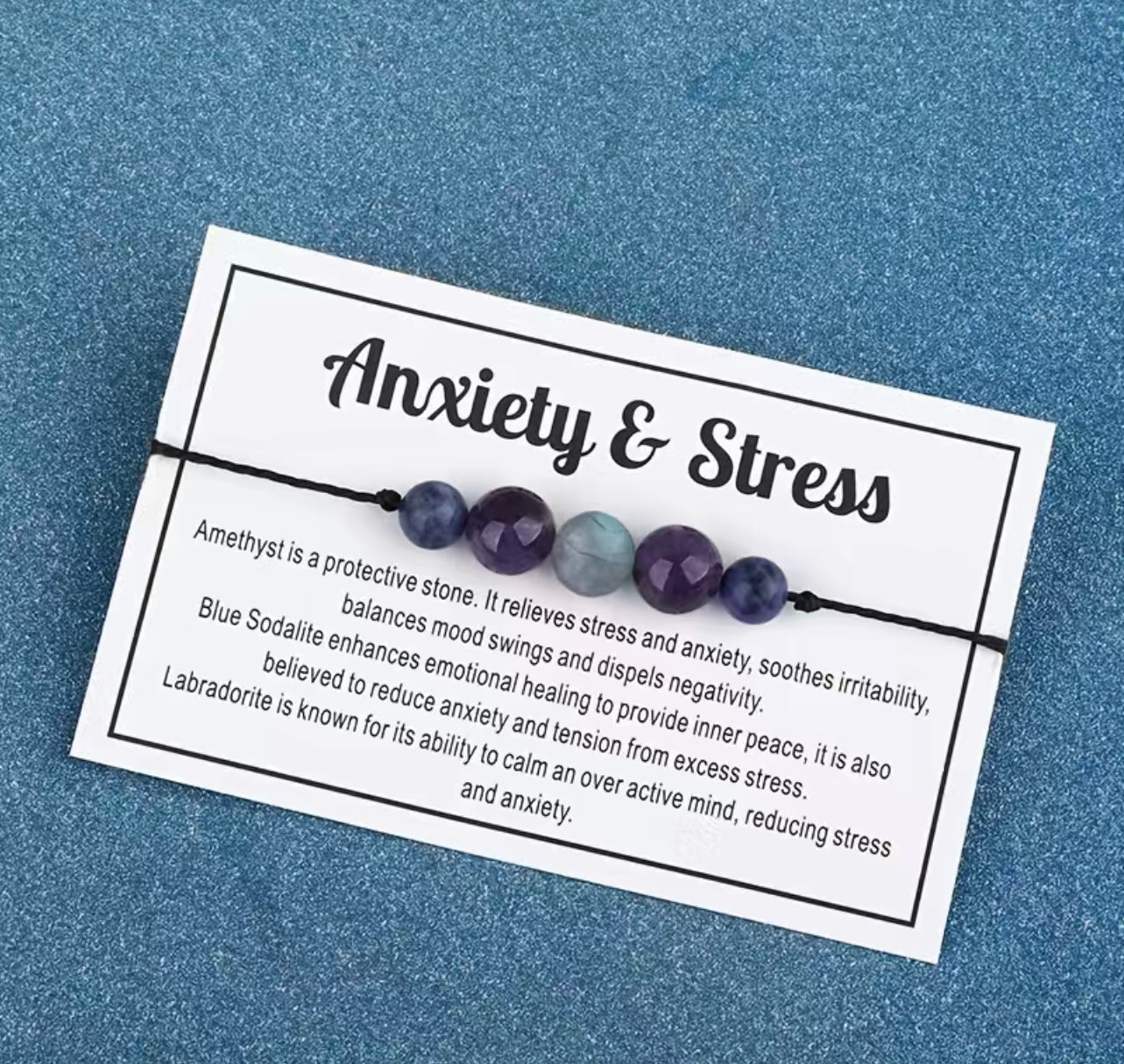 Bracelet: Anxiety & Stress